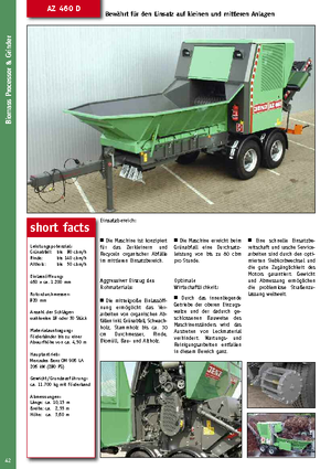 Biotrituratori Jenz AZ 460 D