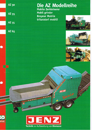 Biotrituratori Jenz AZ 35 D
