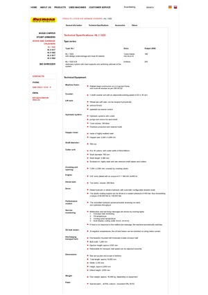 Biotrituratori Husmann HL I 1222 E/S