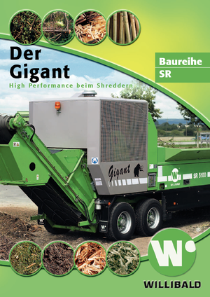 Biotrituratori Willibald SR 5100 Gigant