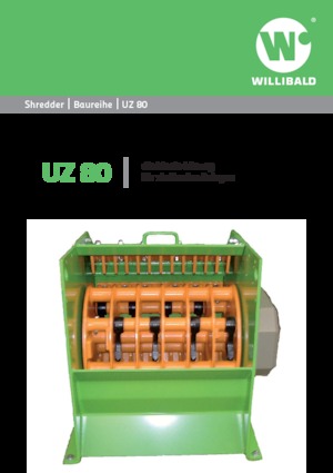 Biotrituratori Willibald UZ 80