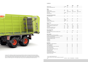 Trinciaforaggi Claas Cargos 9500