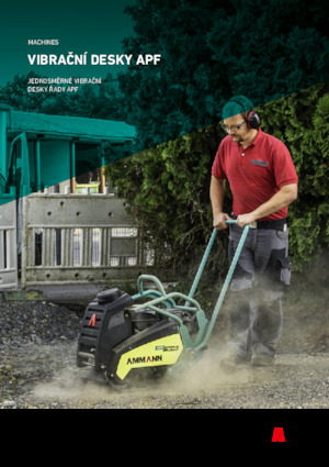 Piastre vibranti monodirezionali Ammann APF 2050