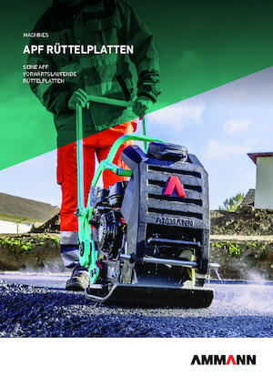 Piastre vibranti monodirezionali Ammann APF 1250