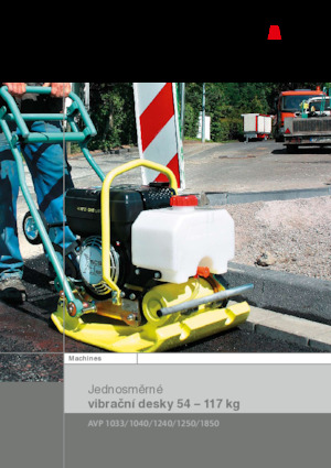 Piastre vibranti monodirezionali Ammann AVP 1850