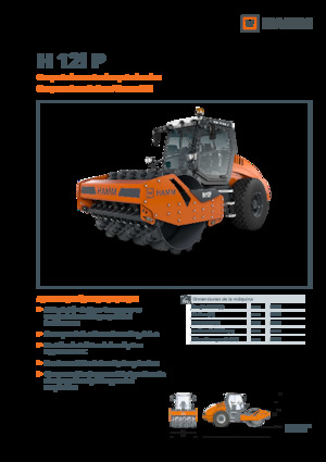 Compattatori stradali vibranti monotamburo Hamm H 12i P