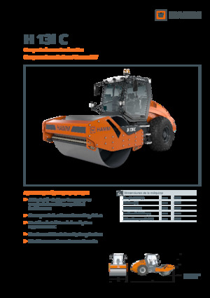 Compattatori stradali vibranti monotamburo Hamm H 13i C