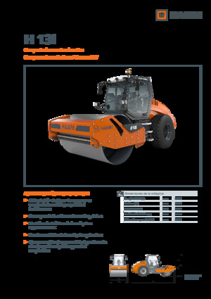 Compattatori stradali vibranti monotamburo Hamm H 13i