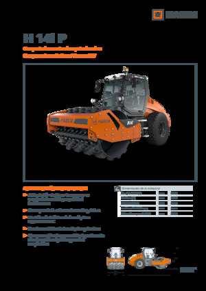 Compattatori stradali vibranti monotamburo Hamm H 14i P