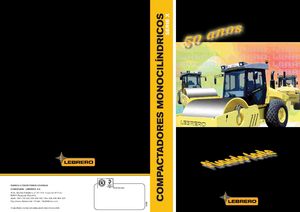 Compattatori stradali vibranti monotamburo Lebrero Rahile X 4