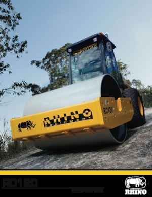 Compattatori stradali vibranti monotamburo RHINO RC120