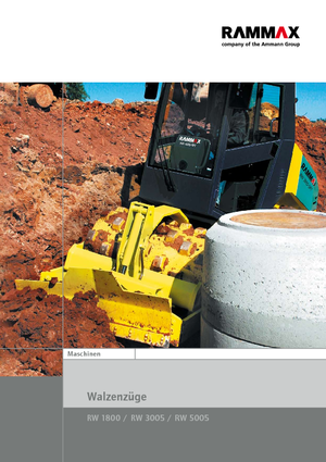 Compattatori stradali vibranti monotamburo Ammann ASC 50 HDPD