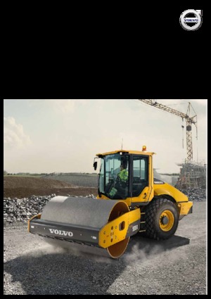 Compattatori stradali vibranti monotamburo Volvo SD135B