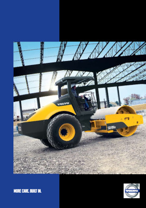 Compattatori stradali vibranti monotamburo Volvo SD100F