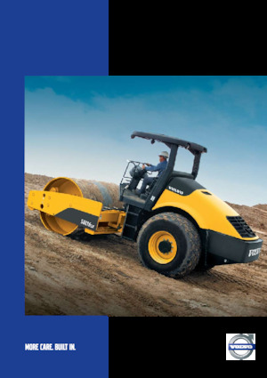 Compattatori stradali vibranti monotamburo Volvo SD116F