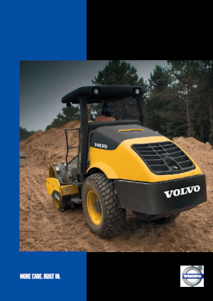 Compattatori stradali vibranti monotamburo Volvo SD70F