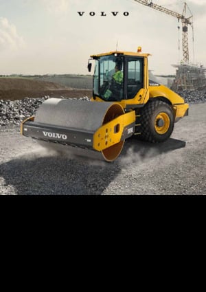 Compattatori stradali vibranti monotamburo Volvo SD115B 