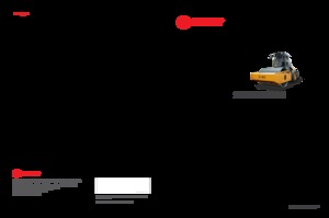 Compattatori stradali vibranti monotamburo Sany SSR150C-8