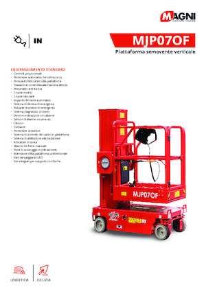 Piattaforme aeree verticali MAGNI MJP07of