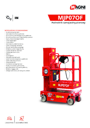 Piattaforme aeree verticali MAGNI MJP07of