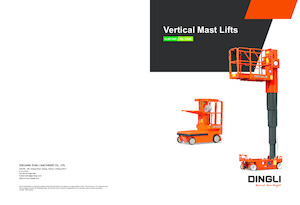 Piattaforme aeree verticali Dingli TT48