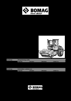 Compattatori stradali vibranti monotamburo Bomag BW 177 D-5