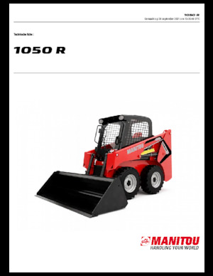 Minipale Manitou 1050R