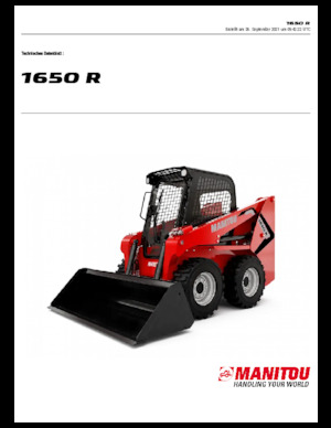 Minipale Manitou 1650R