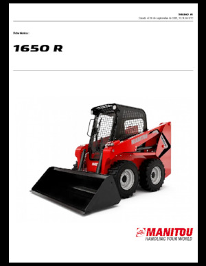Minipale Manitou 1650R