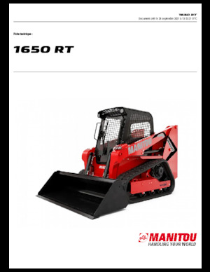Minipale Manitou 1650RT