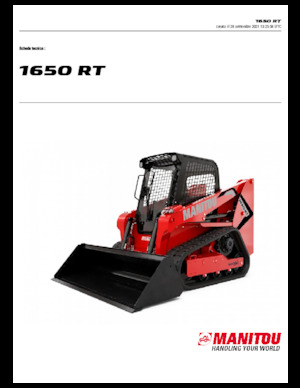 Minipale Manitou 1650RT