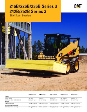 Minipale Caterpillar 216B Serie 3