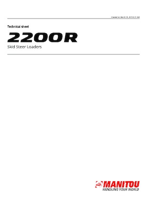 Minipale Manitou 2200R