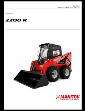 Minipale Manitou 2200R