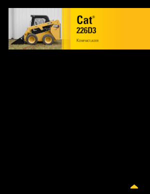 Minipale Caterpillar 226D Series 3