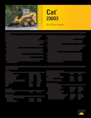 Minipale Caterpillar 236D Series 3