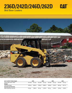 Minipale Caterpillar 242D