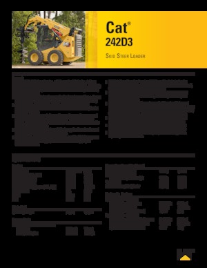 Minipale Caterpillar 242D Series 3