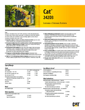 Minipale Caterpillar 242D Series 3
