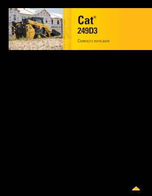 Minipale Caterpillar 249D3