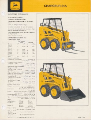 Minipale John Deere Construction 24A