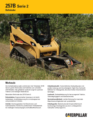 Minipale Caterpillar 257B