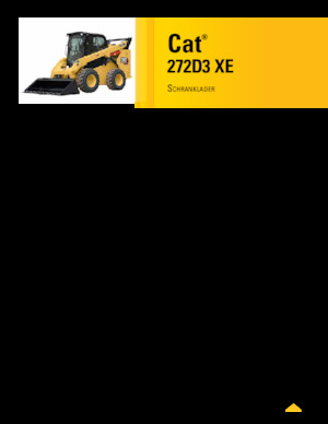 Minipale Caterpillar 272D XE Serie 3