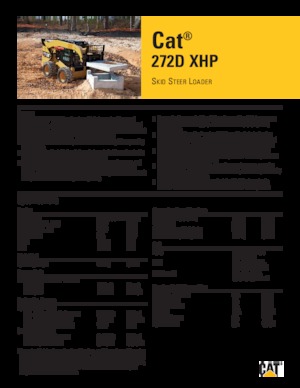 Minipale Caterpillar 272D XHP