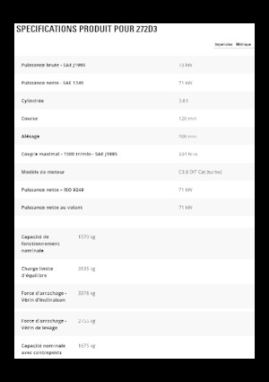 Minipale Caterpillar 272D3