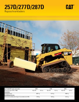 Minipale Caterpillar 287D