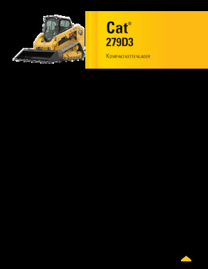 Minipale Caterpillar 279D Serie 3 Deltalader