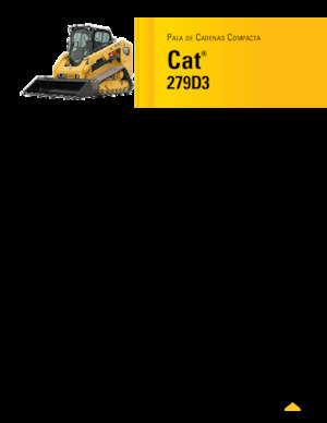 Minipale Caterpillar 279D Serie 3 Deltalader