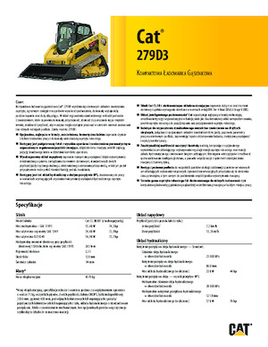 Minipale Caterpillar 279D Serie 3 Deltalader