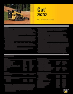 Minipale Caterpillar 297D2